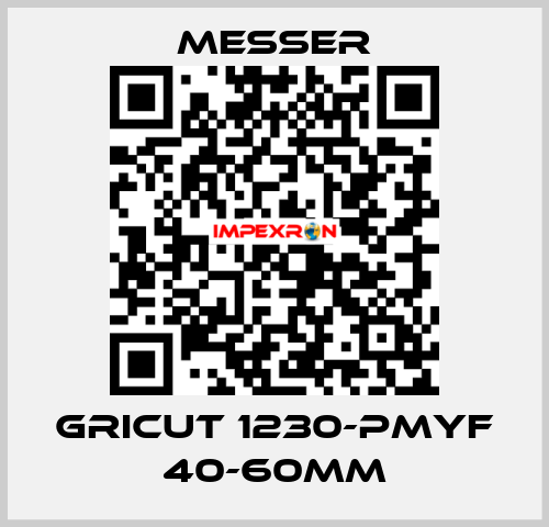 Gricut 1230-PMYF 40-60mm Messer