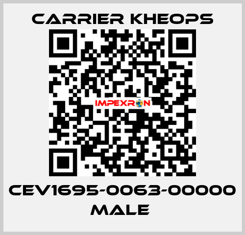 CEV1695-0063-00000 MALE  Carrier Kheops