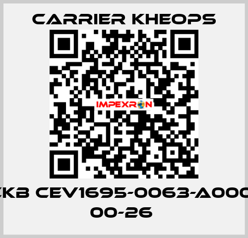 CKB CEV1695-0063-A0001 00-26  Carrier Kheops