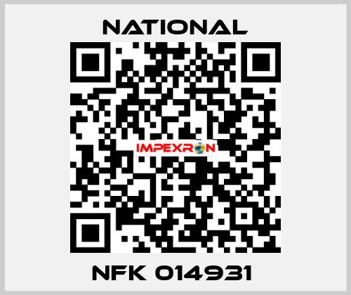 NFK 014931  National