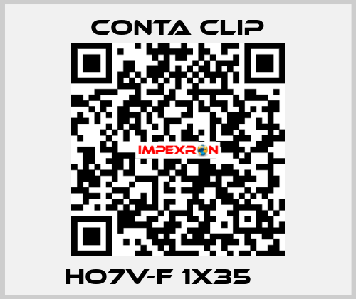 HO7V-F 1X35      Conta Clip