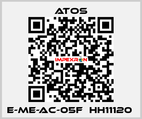 E-ME-AC-05F  HH11120  Atos