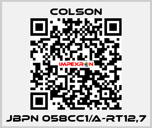 JBPN 058CC1/A-RT12,7 Colson