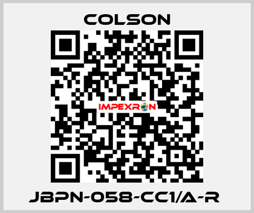 JBPN-058-CC1/A-R  Colson