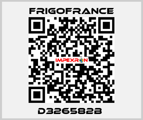 D326582B  Frigofrance