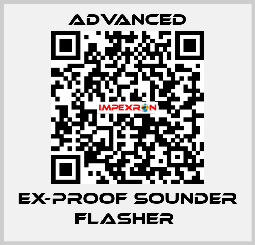 Ex-Proof Sounder Flasher  Advanced