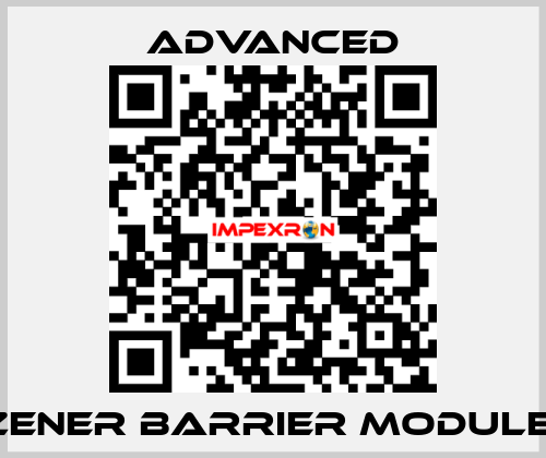 Zener Barrier Module  Advanced