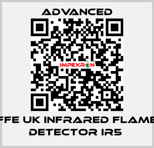 Ffe UK Infrared Flame Detector IR5  Advanced