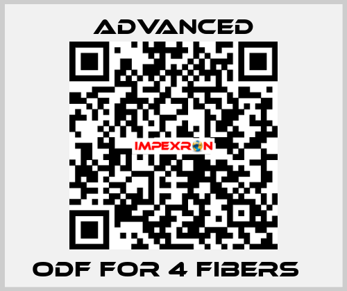 ODF for 4 fibers   Advanced