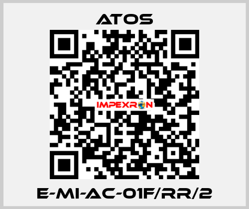 E-MI-AC-01F/RR/2 Atos