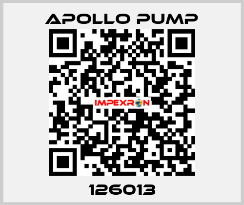 126013 Apollo pump