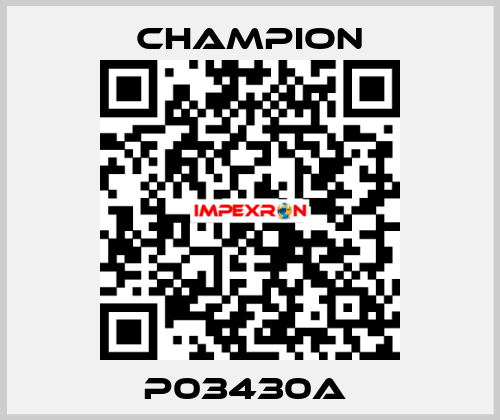 P03430A  Champion