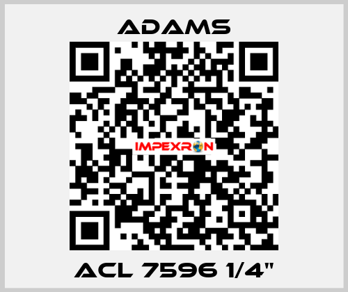 ACL 7596 1/4" ADAMS