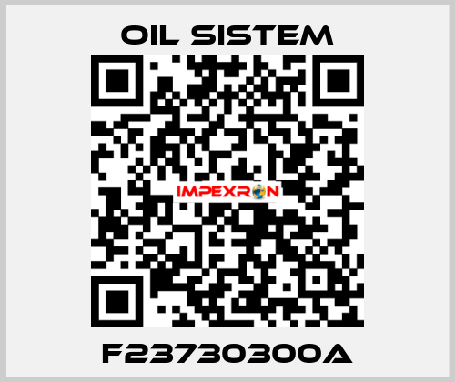 F23730300A Oil Sistem