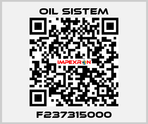 F237315000 Oil Sistem