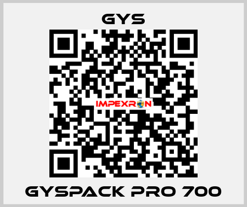 Gyspack PRO 700 GYS