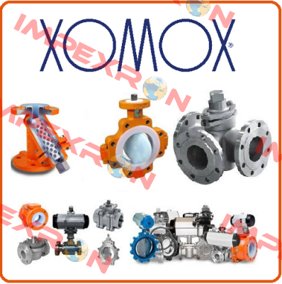 XLB DN200 - CHOPPER VALVE, ACTUATOR AND TWO MICROS Xomox