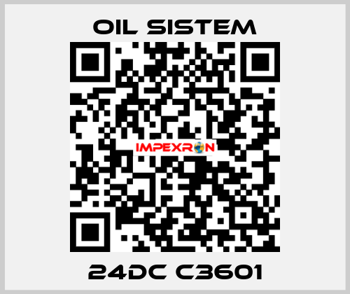 24DC C3601 Oil Sistem