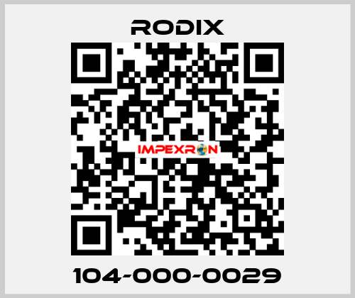 104-000-0029 Rodix