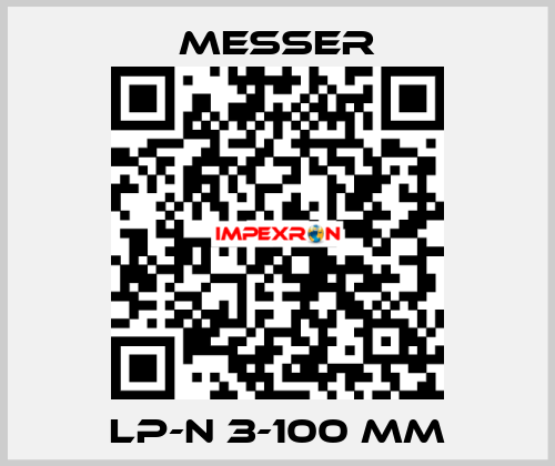 LP-N 3-100 mm Messer