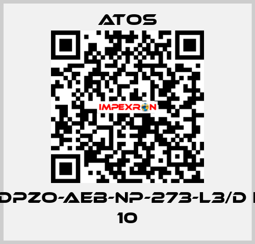 DPZO-AEB-NP-273-L3/D I 10 Atos