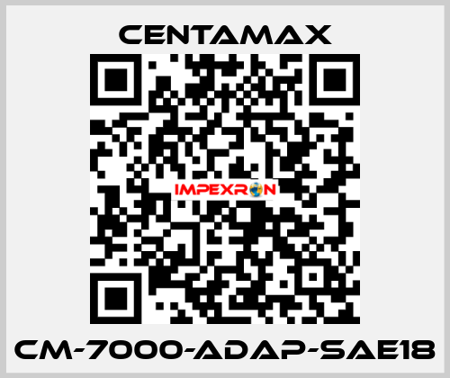 CM-7000-ADAP-SAE18 CENTAMAX