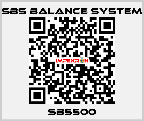 SB5500 SBS BALANCE SYSTEM