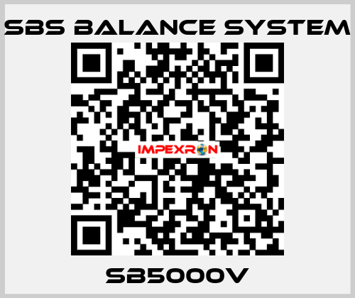 SB5000V SBS BALANCE SYSTEM