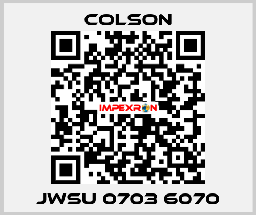 JWSU 0703 6070 Colson