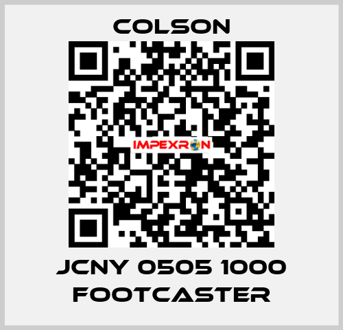 JCNY 0505 1000 FOOTCASTER Colson