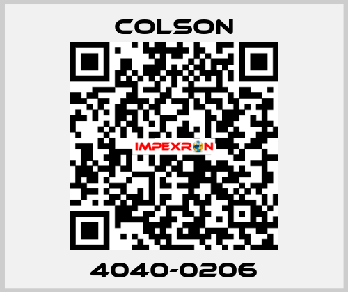 4040-0206 Colson