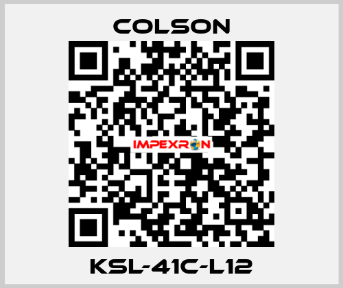 KSL-41C-L12 Colson