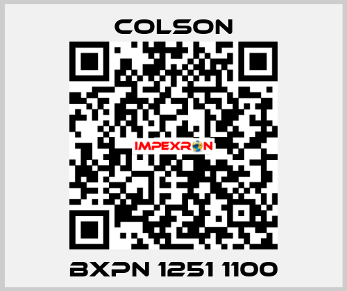 BXPN 1251 1100 Colson