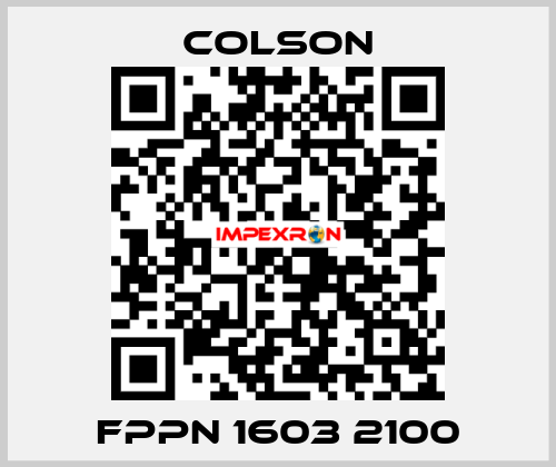 FPPN 1603 2100 Colson