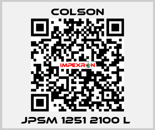 JPSM 1251 2100 L  Colson