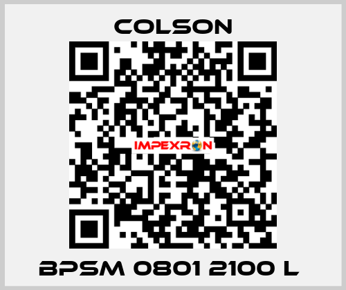 BPSM 0801 2100 L  Colson