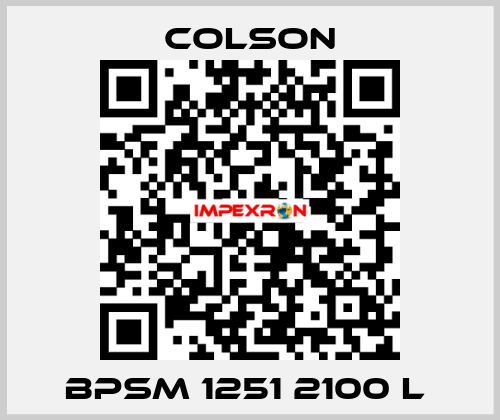 BPSM 1251 2100 L  Colson