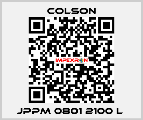 JPPM 0801 2100 L  Colson