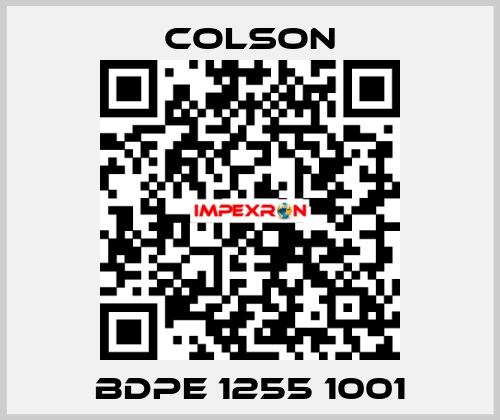 BDPE 1255 1001 Colson