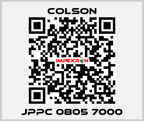 JPPC 0805 7000 Colson