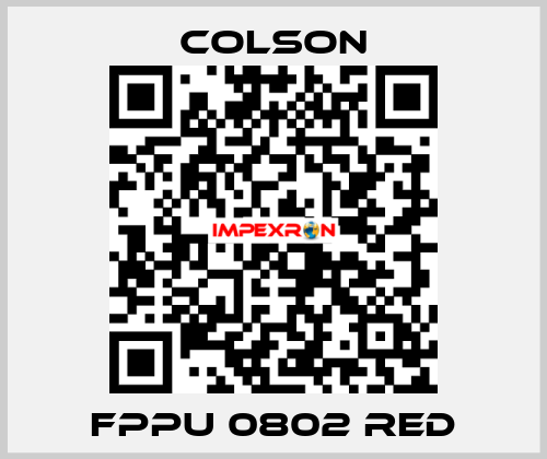 FPPU 0802 RED Colson