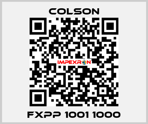 FXPP 1001 1000 Colson