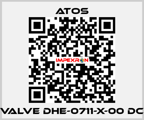 valve DHE-0711-X-00 DC Atos