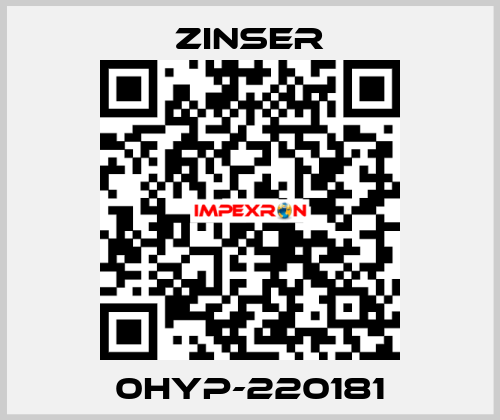 0HYP-220181 Zinser