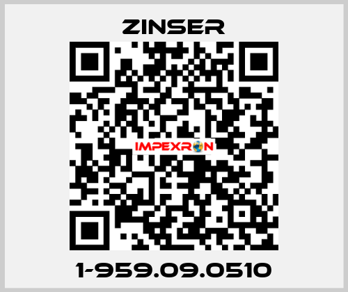 1-959.09.0510 Zinser