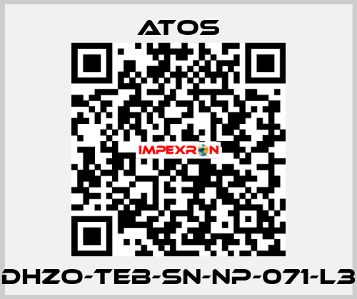 DHZO-TEB-SN-NP-071-L3 Atos