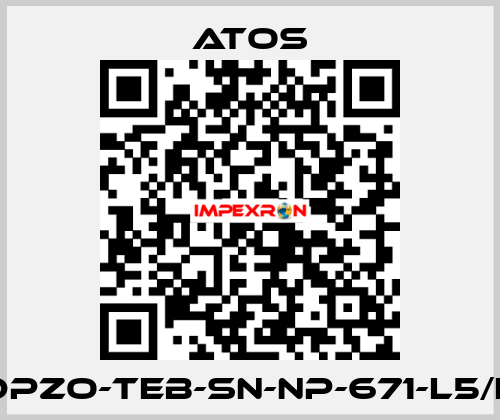 DPZO-TEB-SN-NP-671-L5/E Atos