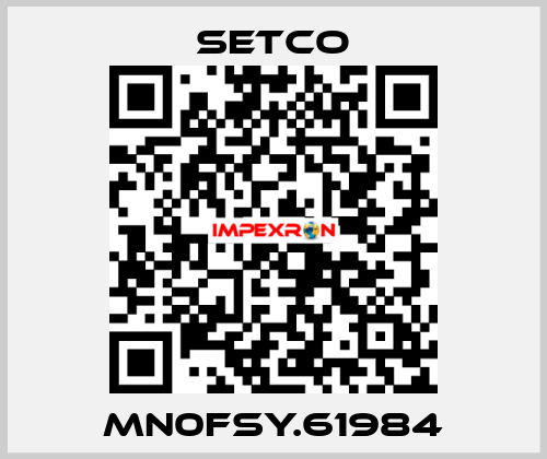 MN0FSY.61984 SETCO