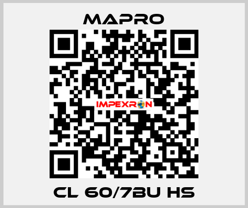 CL 60/7BU HS Mapro