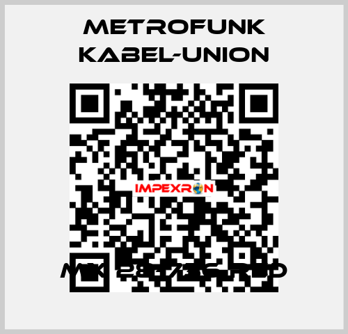 MX 28-736 Red METROFUNK KABEL-UNION